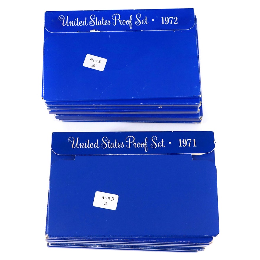 Sixteen U.S. Mint Proof Sets