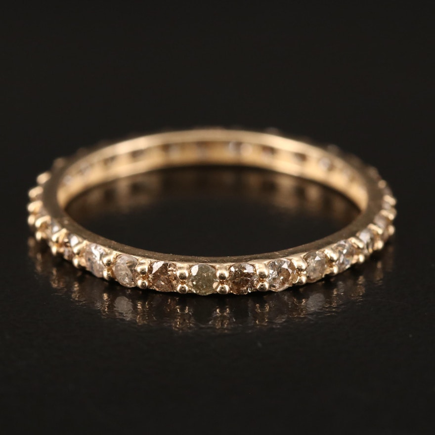 14K 1.36 CTW Diamond Eternity Band