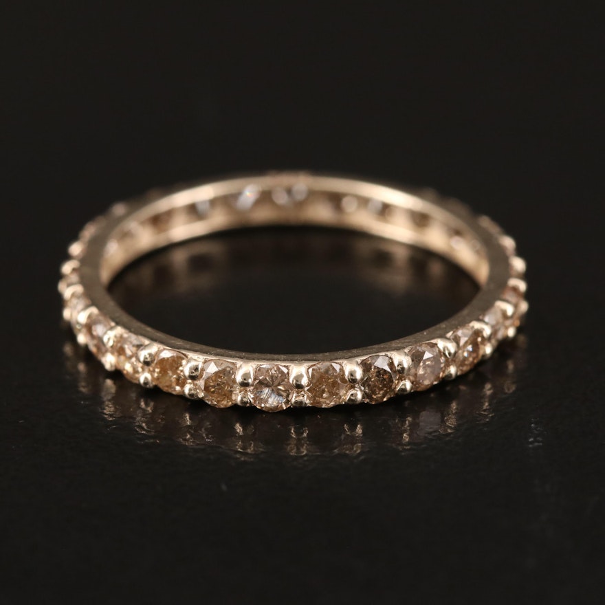 14K 1.21 CTW Diamond Eternity Band