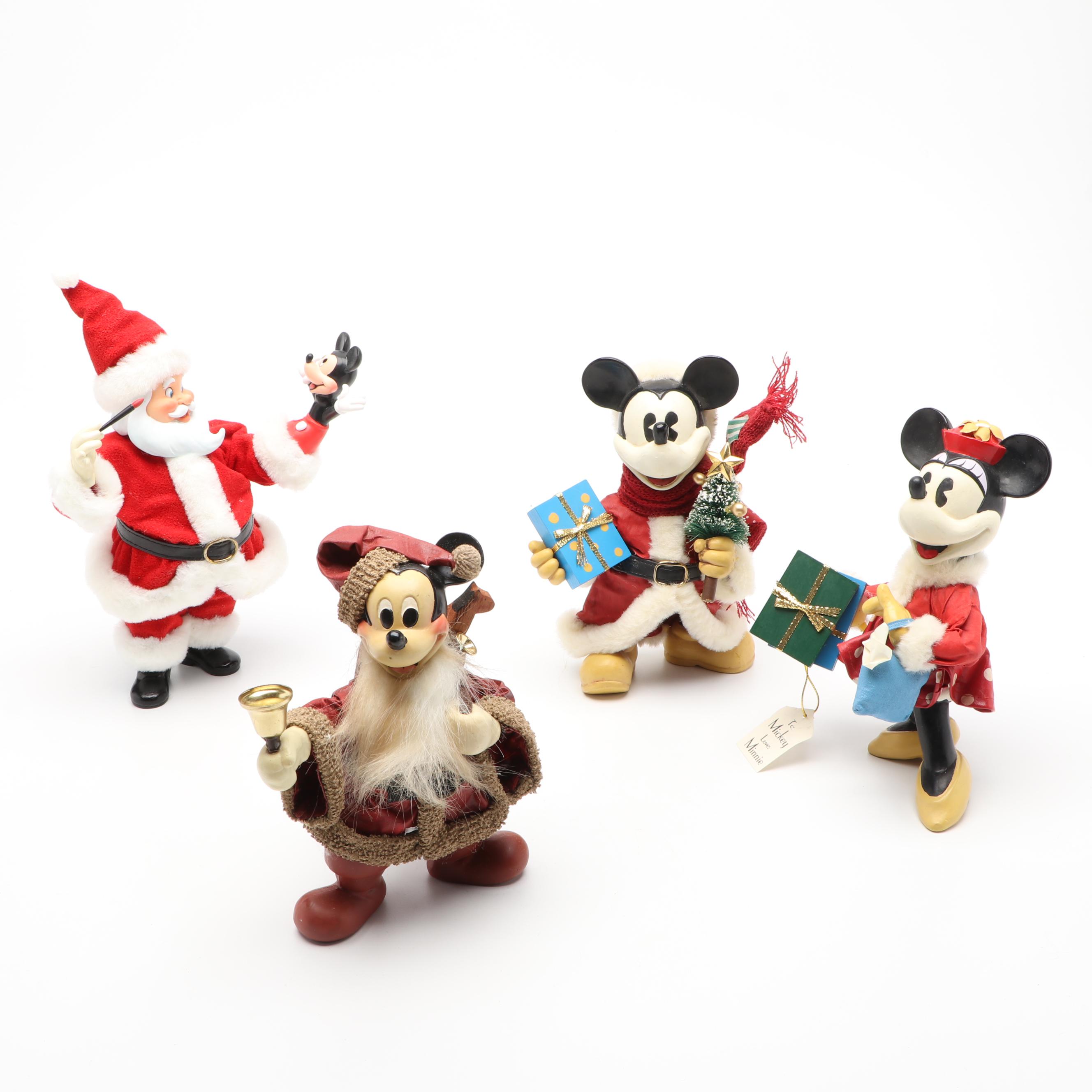 Midwest of Cannon Falls and Other Walt Disney Mickey Mouse Christmas Figurines