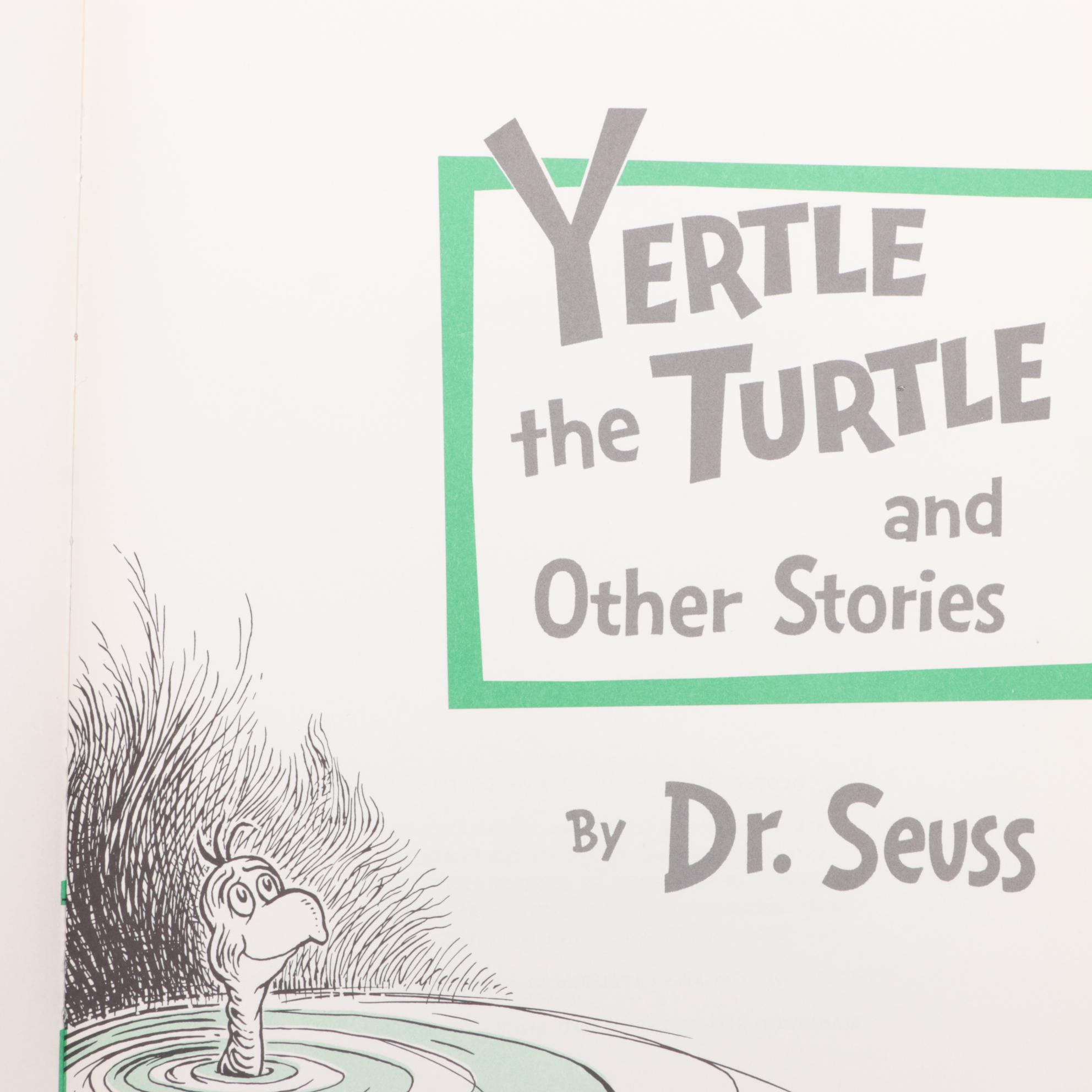 Dr. Seuss Books and "The Yellow Submarine Gift Book", Mid/Late 20th C