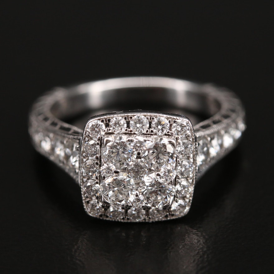 14K 1.85 CTW Diamond Ring