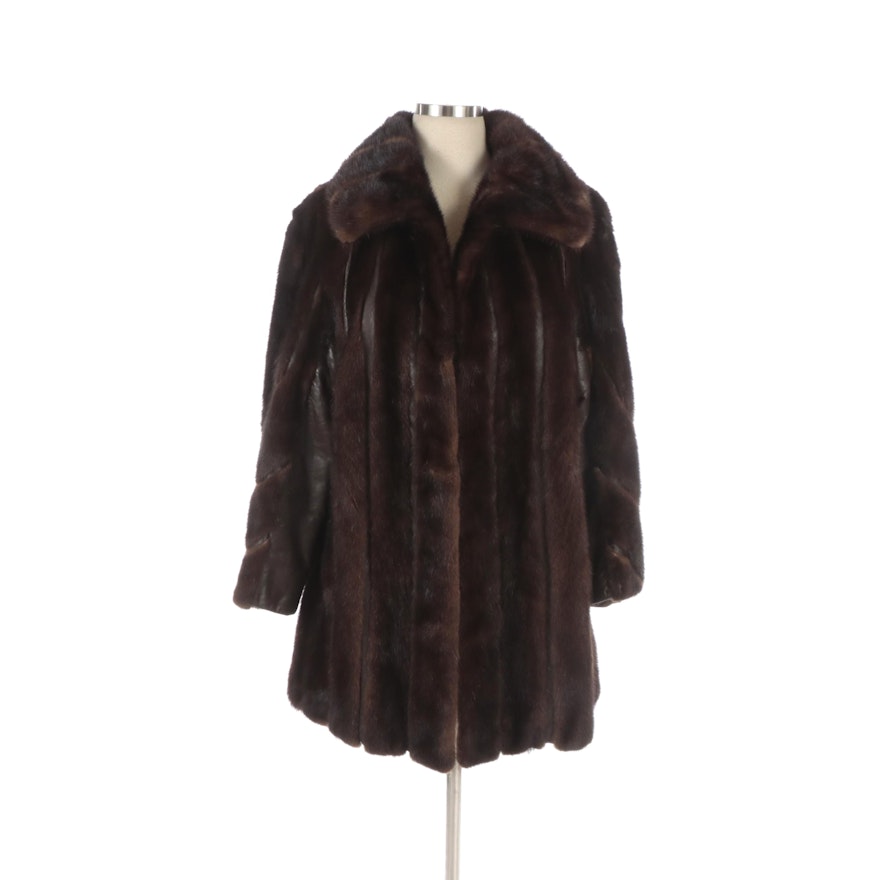 Mink Fur and Leather Coat from Colbert's of Amarillo