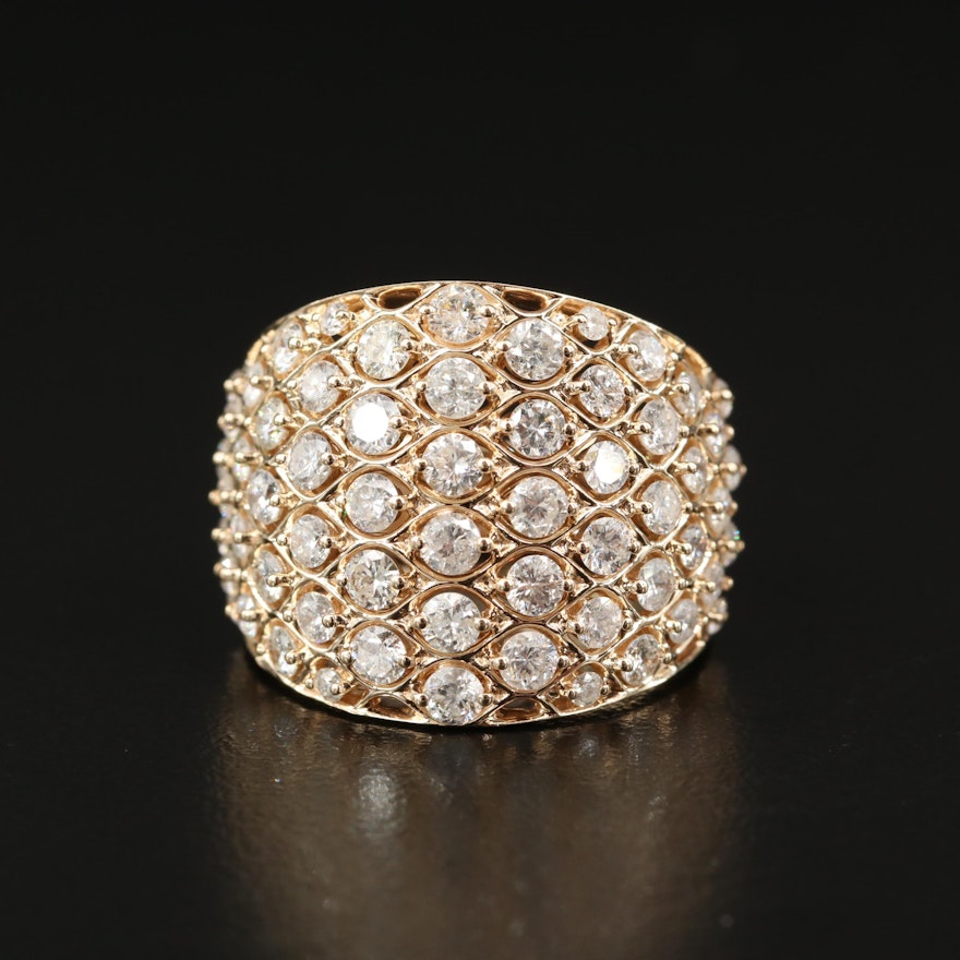 14K 2.51 CTW Diamond Ring