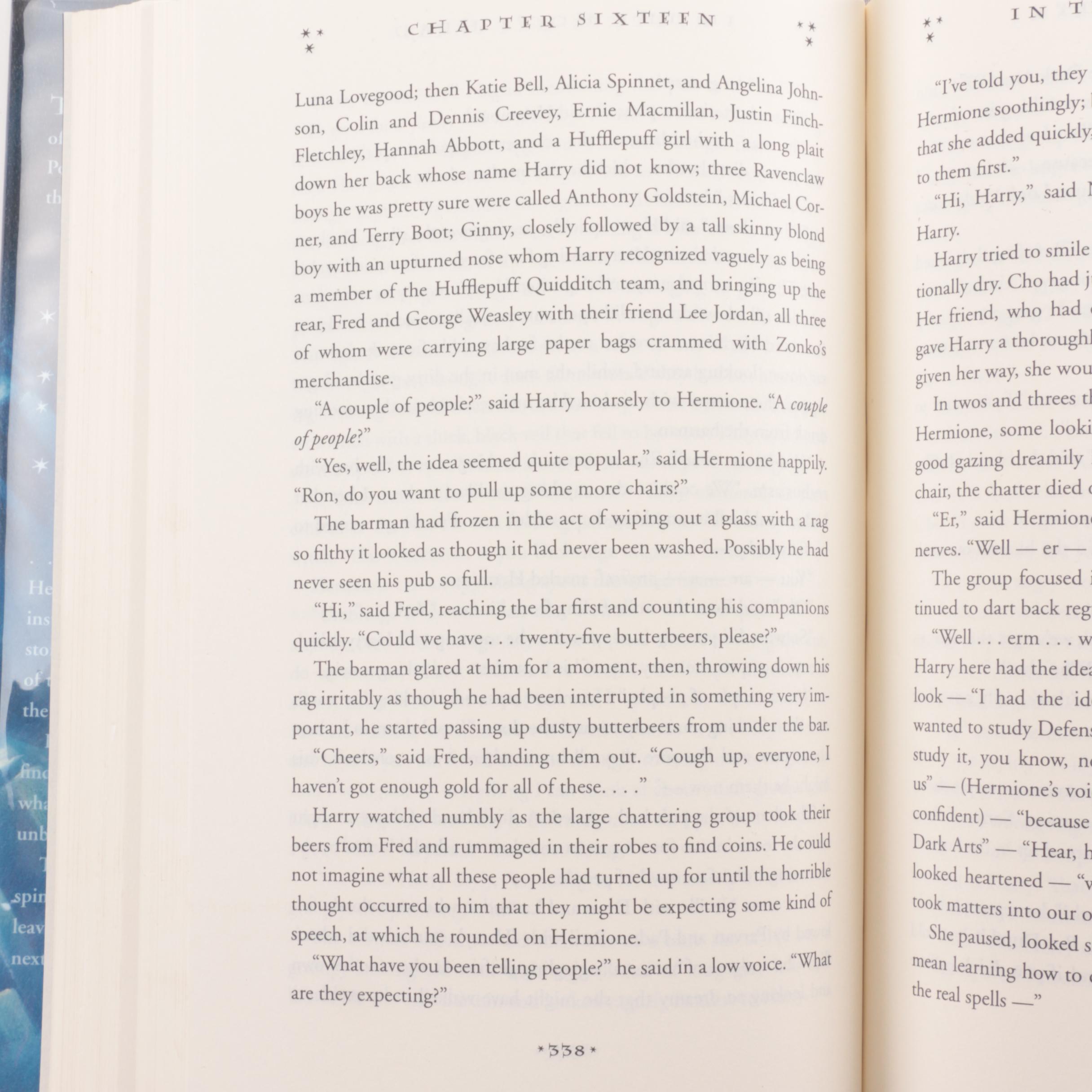 First American Edition "Harry Potter" Partial Set by J. K. Rowling, 2003–2007