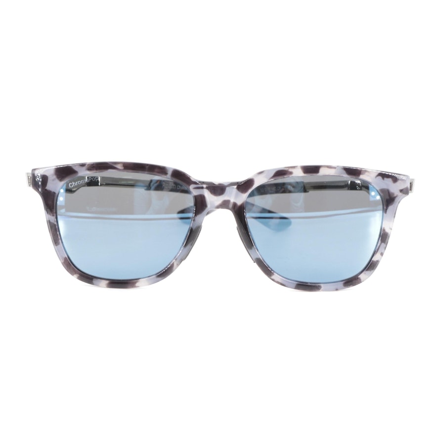 Smith Roam ChromaPop Horn-Rimmed Sunglasses in Choco Tortoise with Case