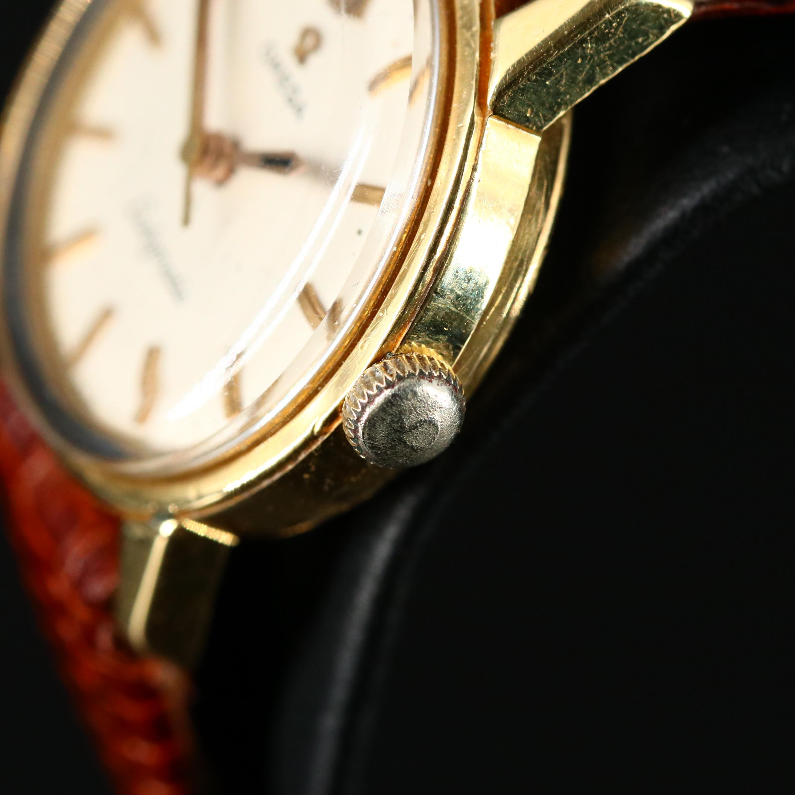 18K Omega Ladymatic Automatic Watch