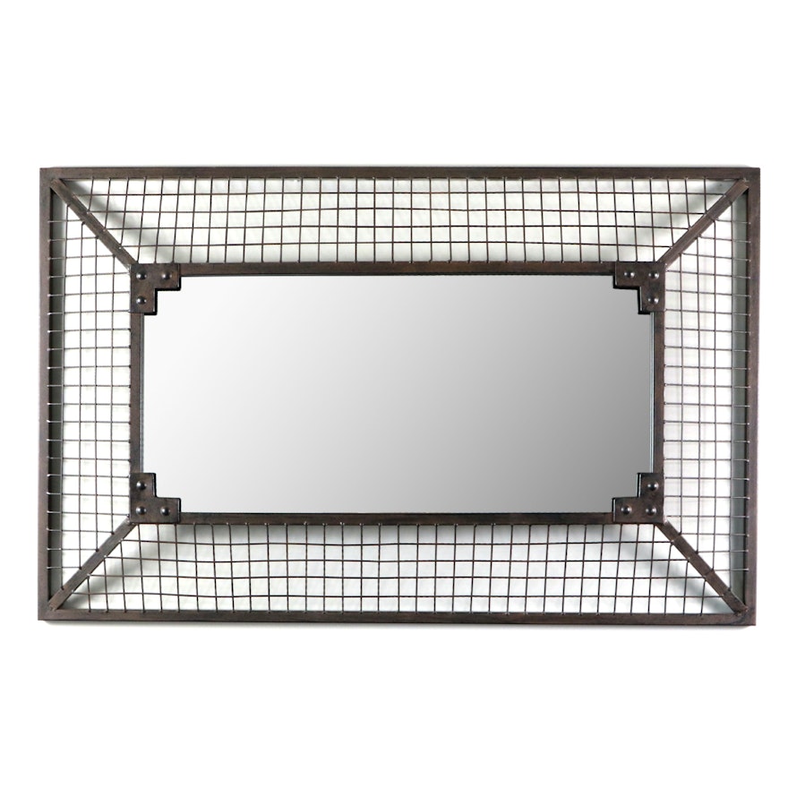 Jaxson Rectangular Wire Wall Mirror