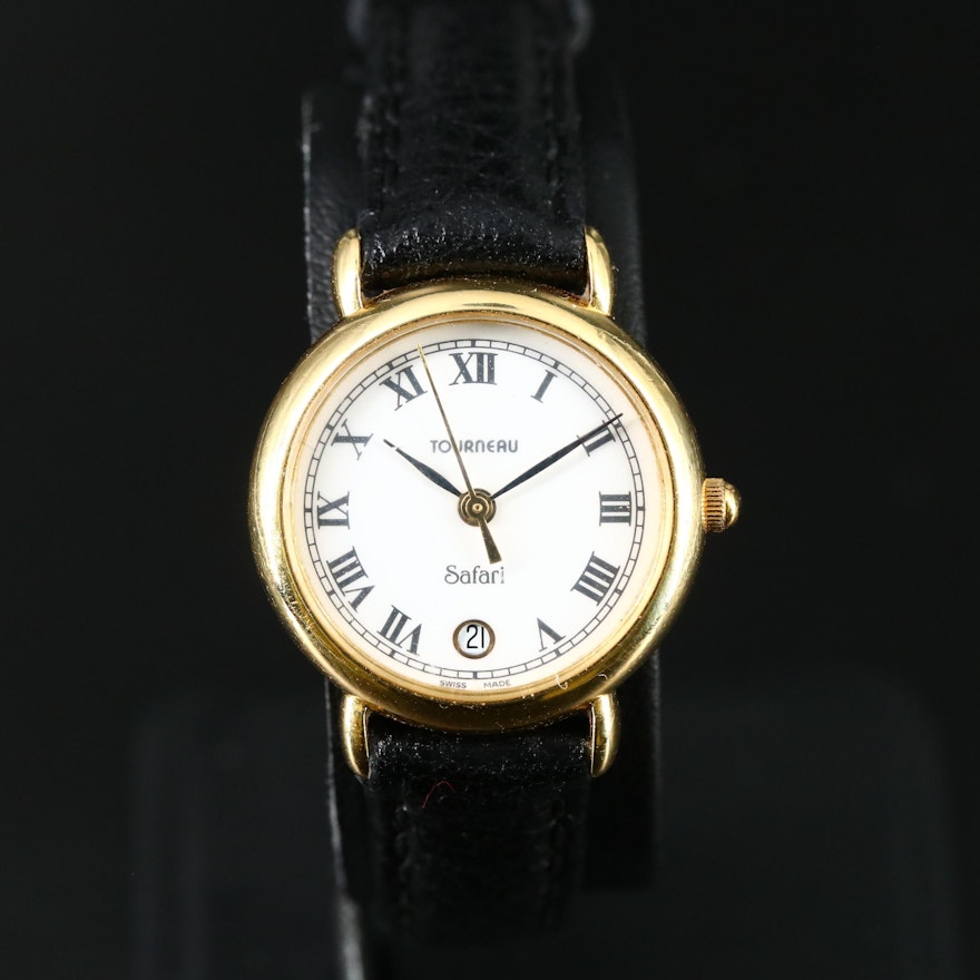 Tourneau Safari 18K Quartz Wristwatch