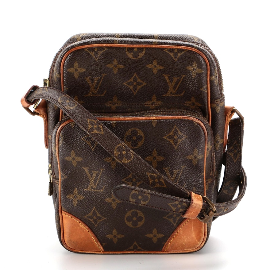 Louis Vuitton Amazone Crossbody in Monogram Canvas and Vachetta Leather