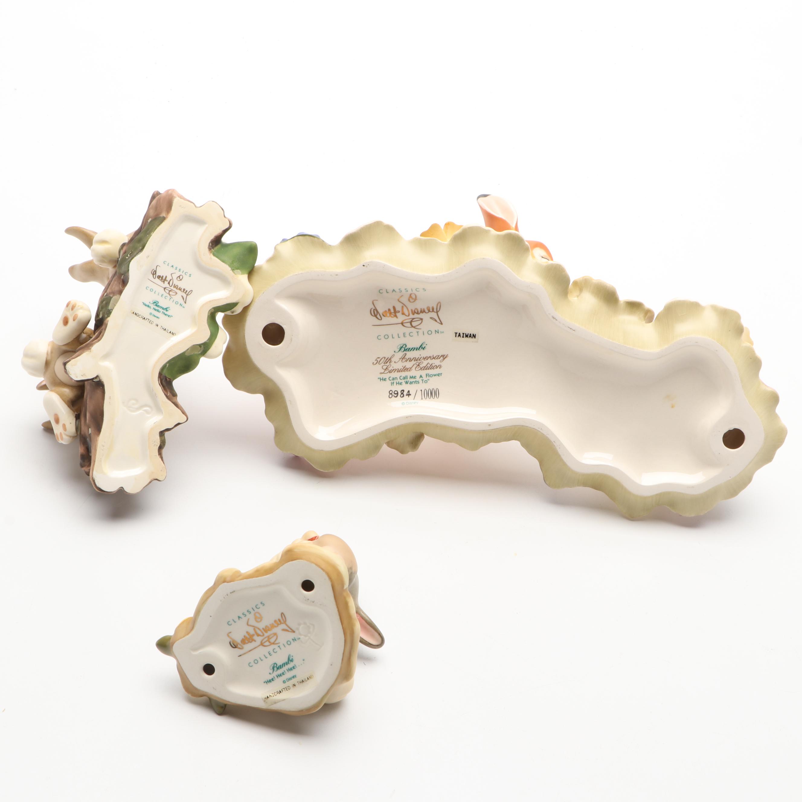 Walt Disney Classics Collection "Bambi" Figurines