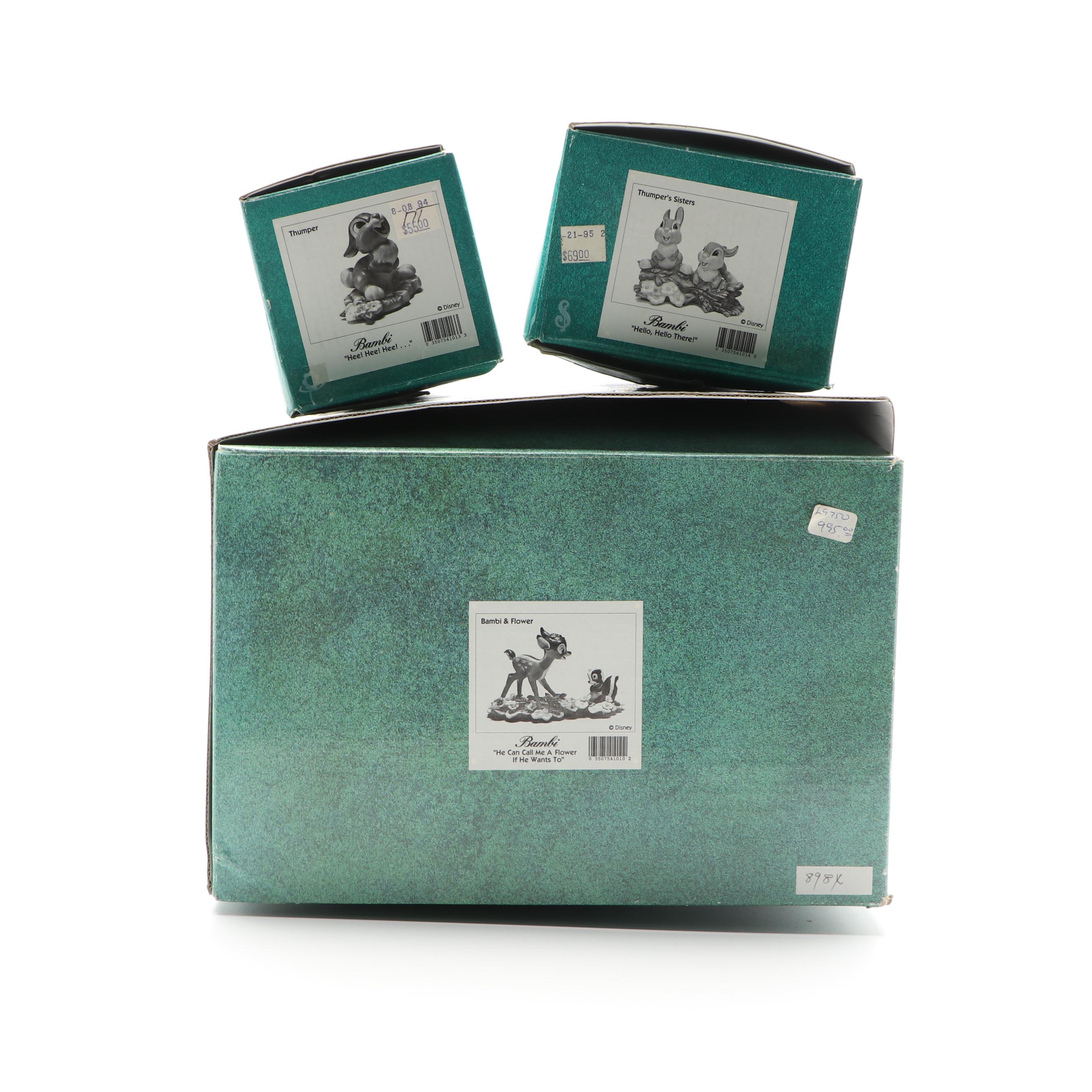 Walt Disney Classics Collection "Bambi" Figurines