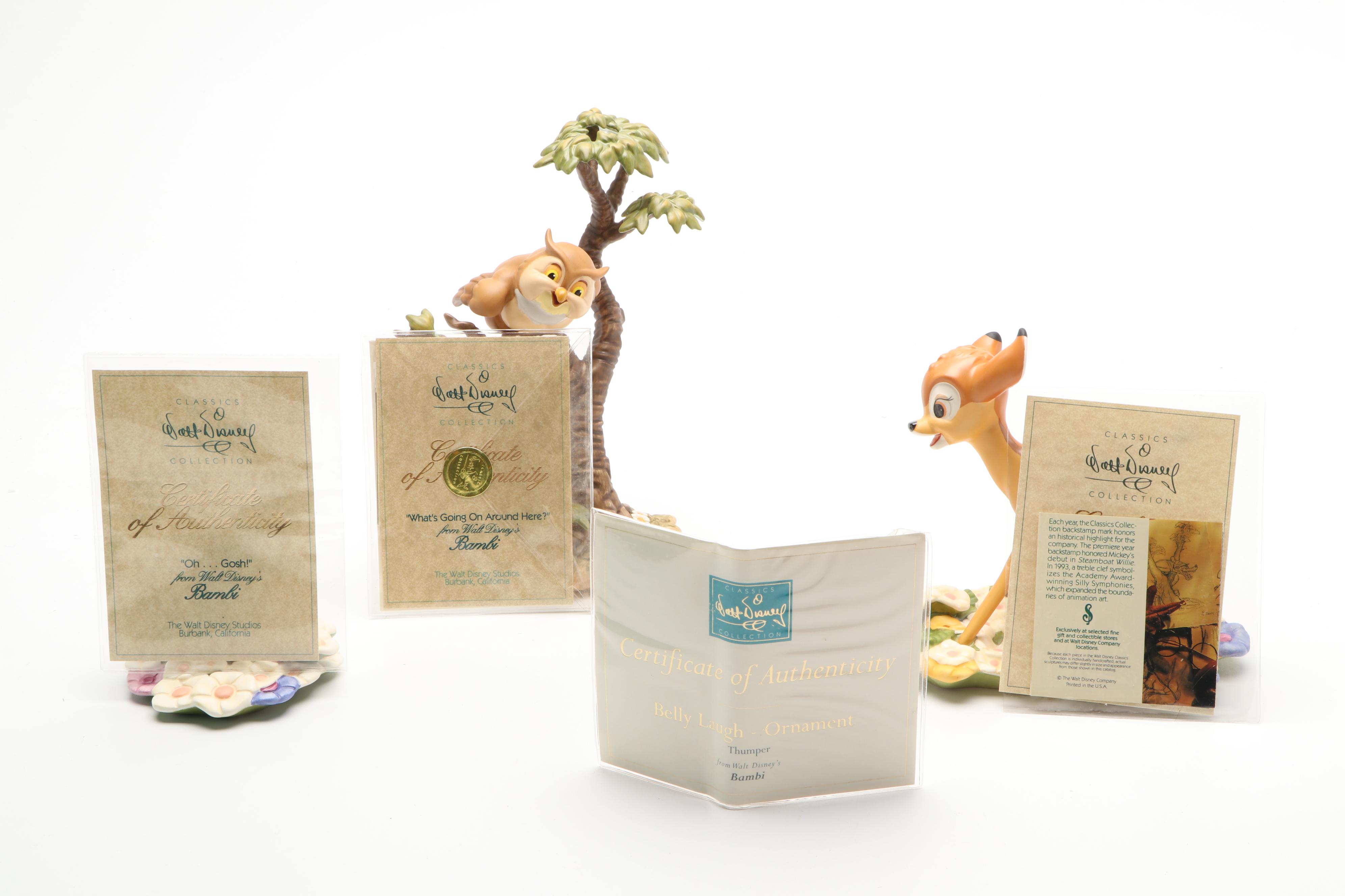 Walt Disney Classics Collection "Bambi" Figurines