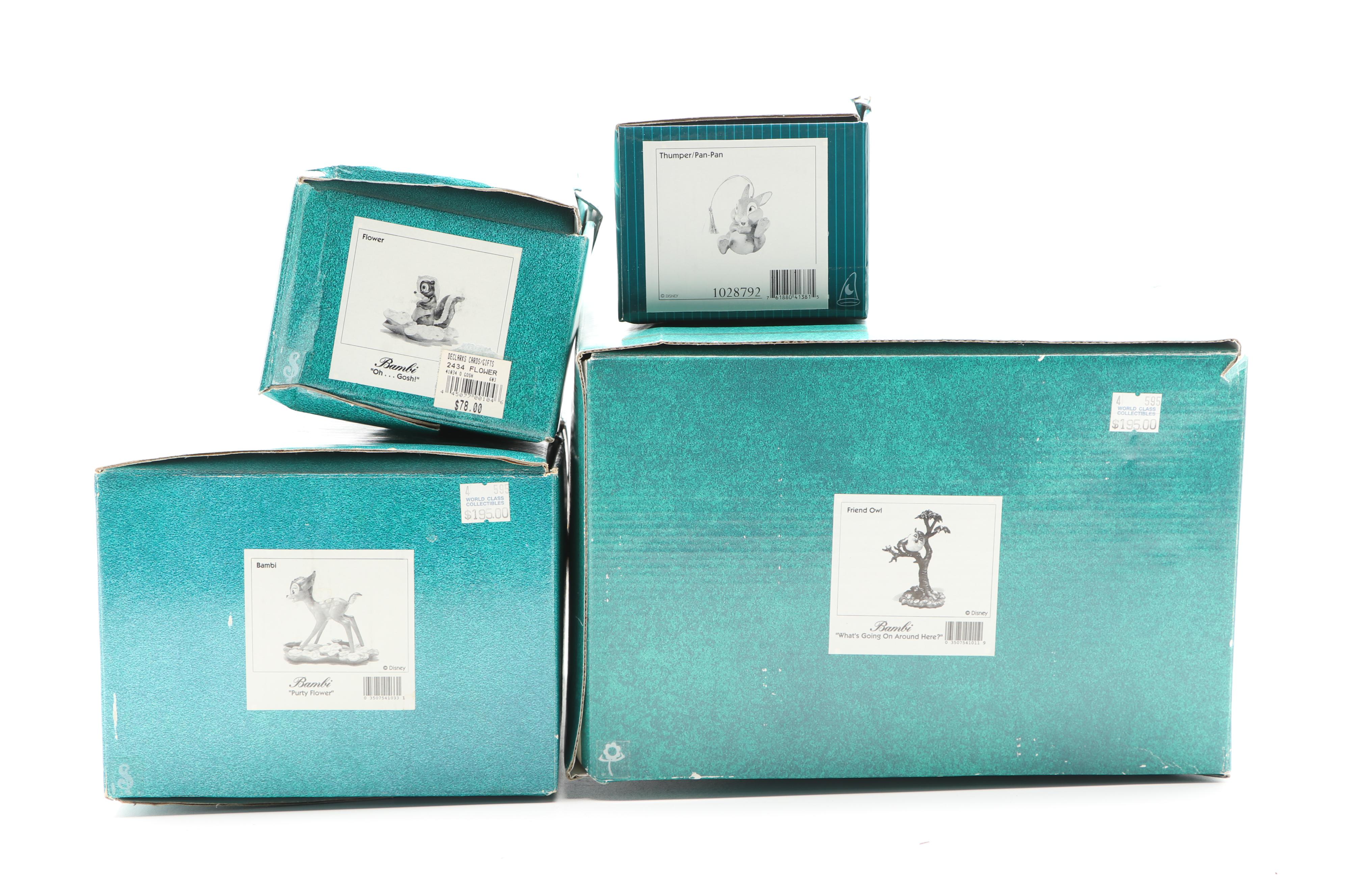 Walt Disney Classics Collection "Bambi" Figurines