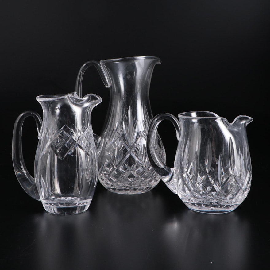 Waterford Crystal "Lismore", "Eve", and Other Pitcher