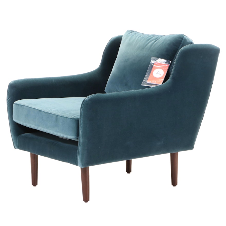 Article "Matrix Pacific Blue" Modernist Style Lounge Chair