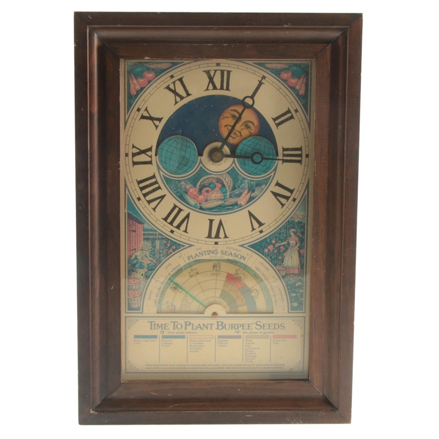 W. Atlee Burpee Seed Planting Clock, Late 1970s