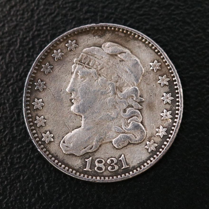 1831 Capped Bust Silver Half Dime