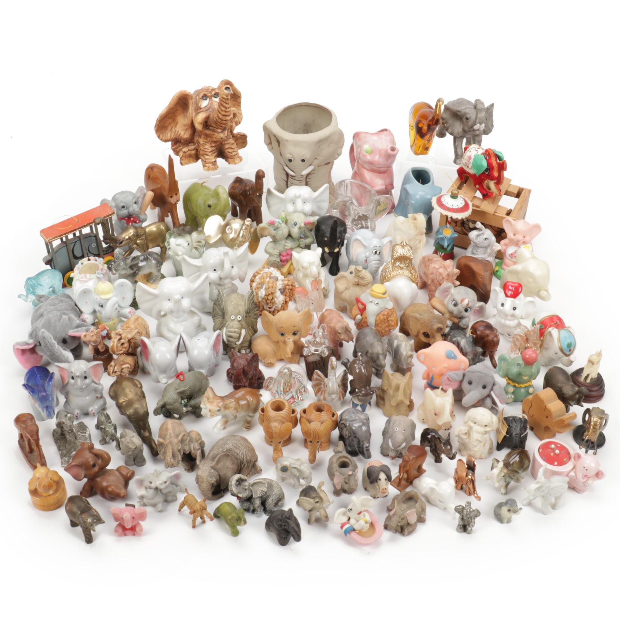Lenox, Avon, Russ, and More Elephant Figurines