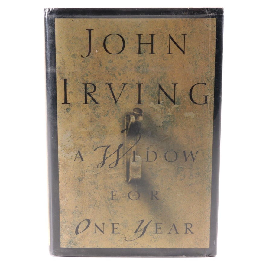 Signed First Trade Edition "A Widow for One Year" by John Irving, 1998