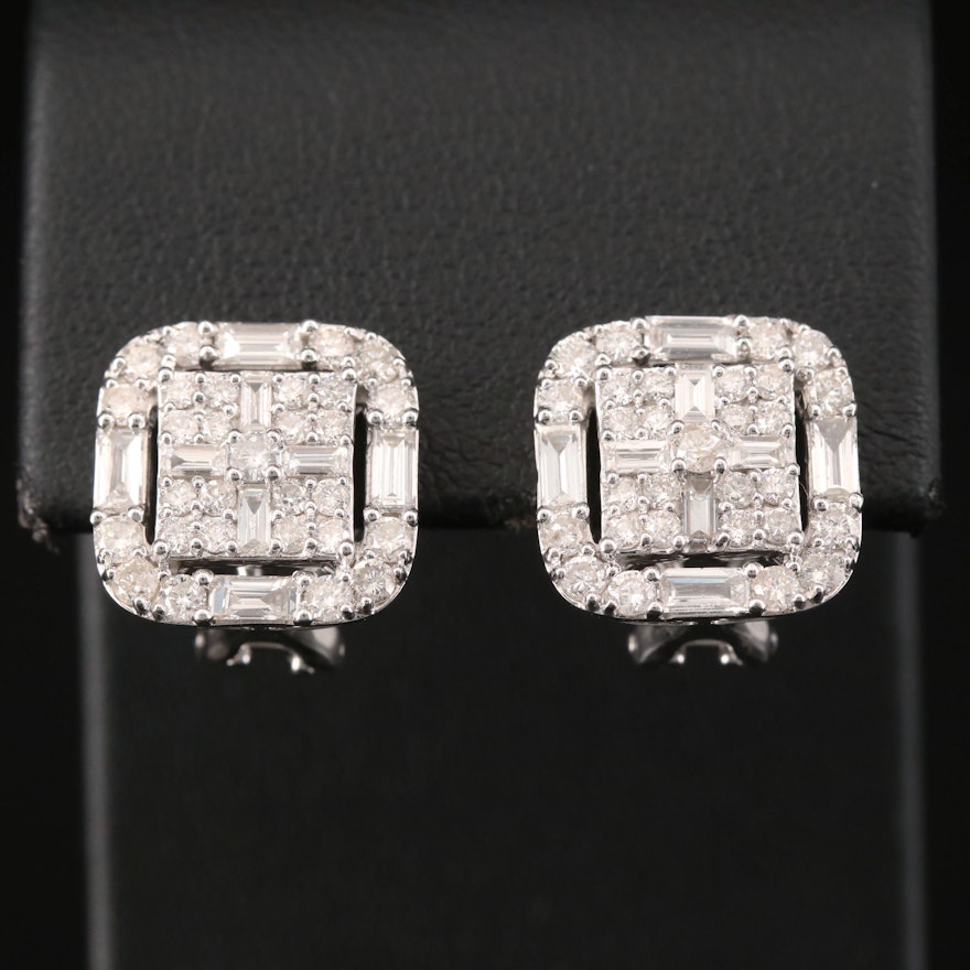 14K 2.32 CTW Diamond Earrings