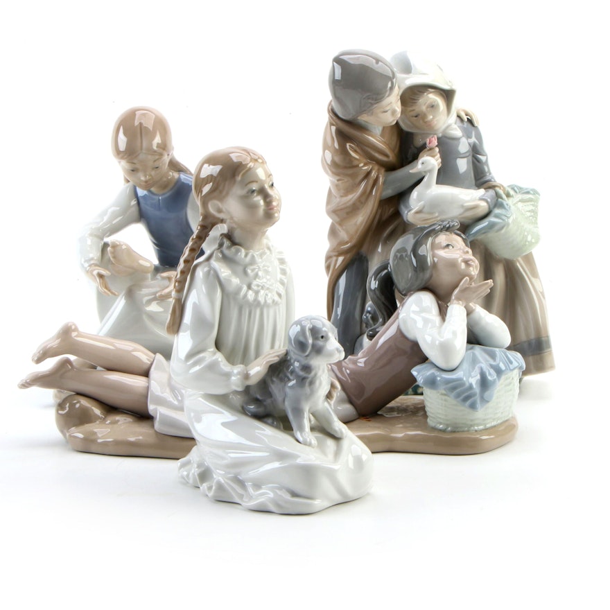 Nao by Lladró "Soñadora" and More Porcelain Figurines