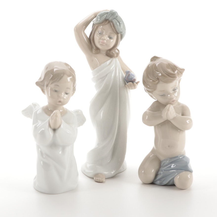 Lladró "Just Like New" and Other Porcelain Figurines
