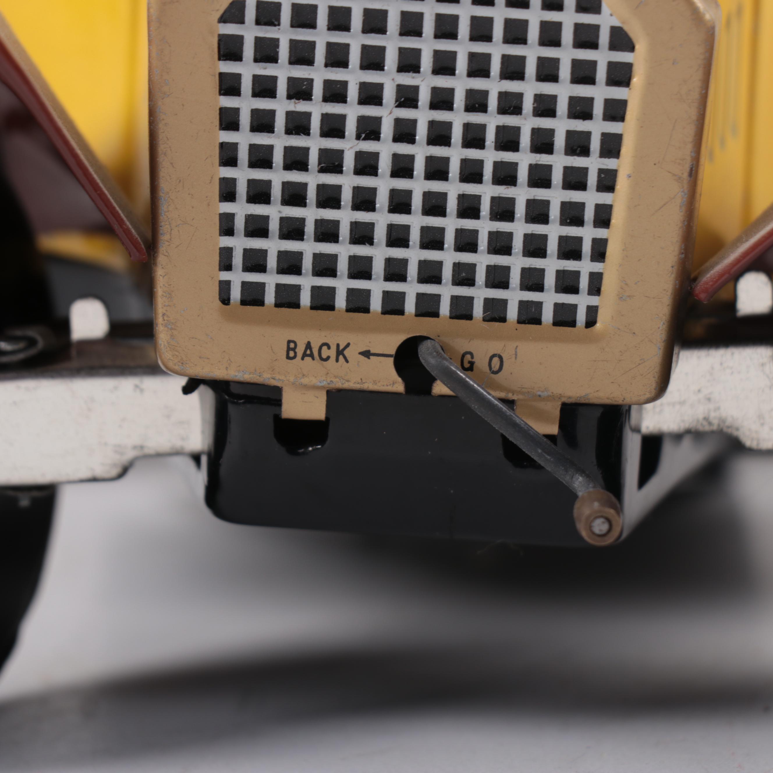 Hubley  Mr. Magoo Battery Operated Tin Lithograph Car in Original Box, 1961