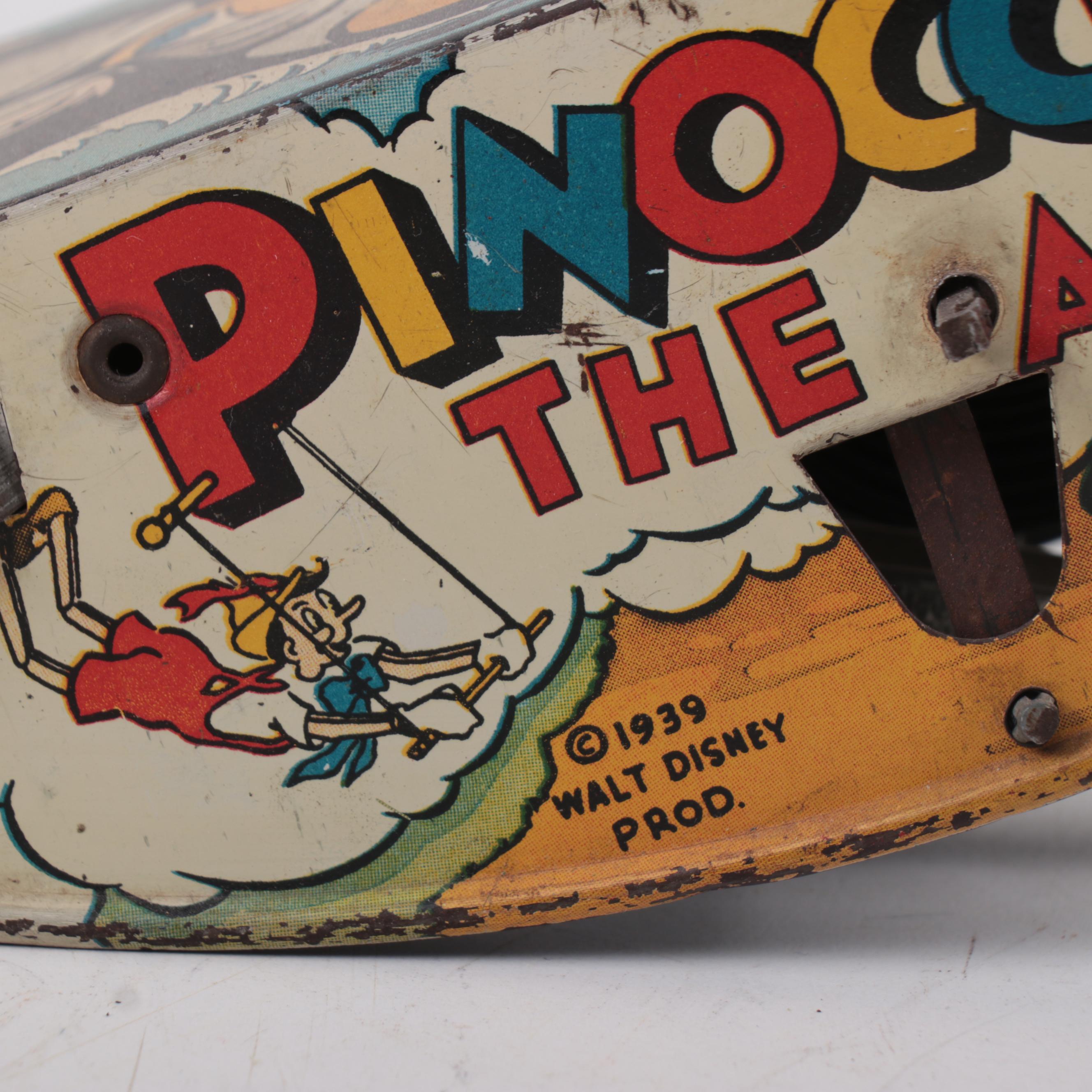 Marx Walt Disney Prod. Pinocchio "The Acrobat" Tin Lithograph Wind-Up Toy, 1939