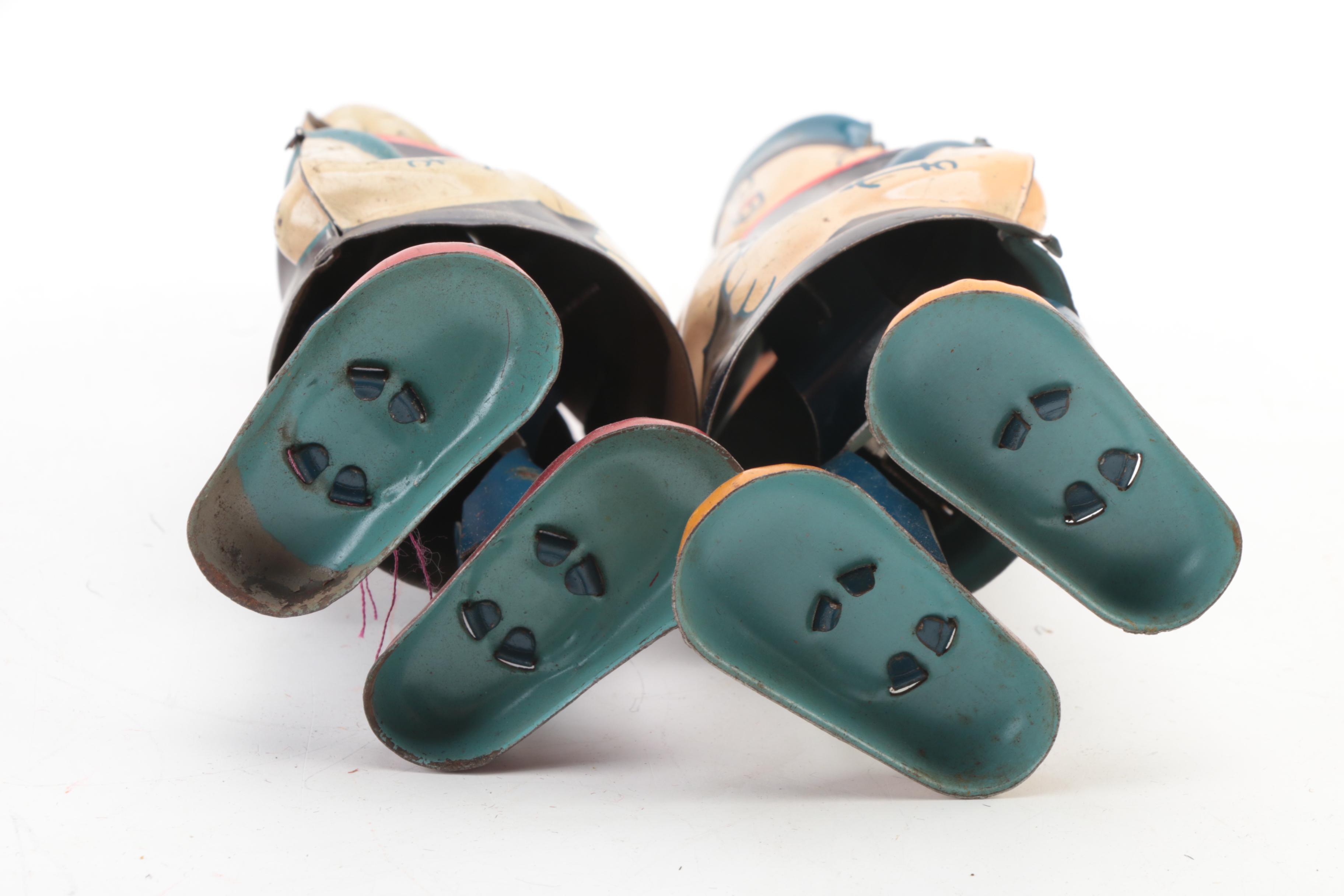 J. Chein & Co. "Popeye" Tin Lithograph Wind-Up Toys and Dime Bank, 1932 and 1956