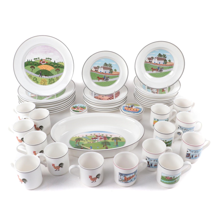 Villeroy & Boch "Design NaÏf" Porcelain Dinnerware Collection