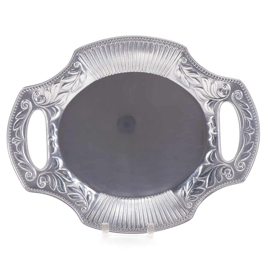Lenox "Butler's Pantry" Large Oval Metal Hollowware Platter