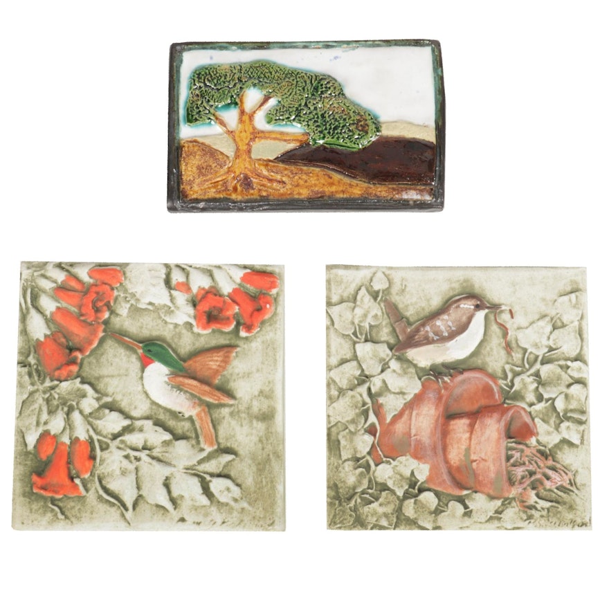 Irie Lights Candles and Burley Clay Ceramic Decorative Tiles