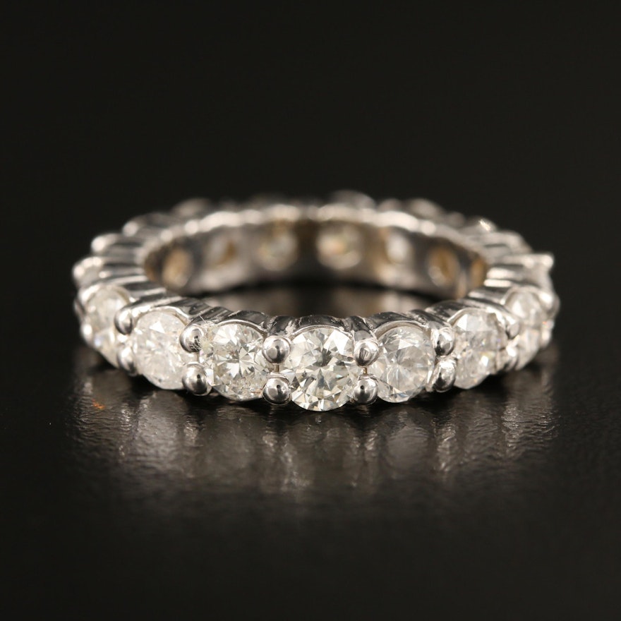 18K 3.40 CTW Diamond Eternity Band