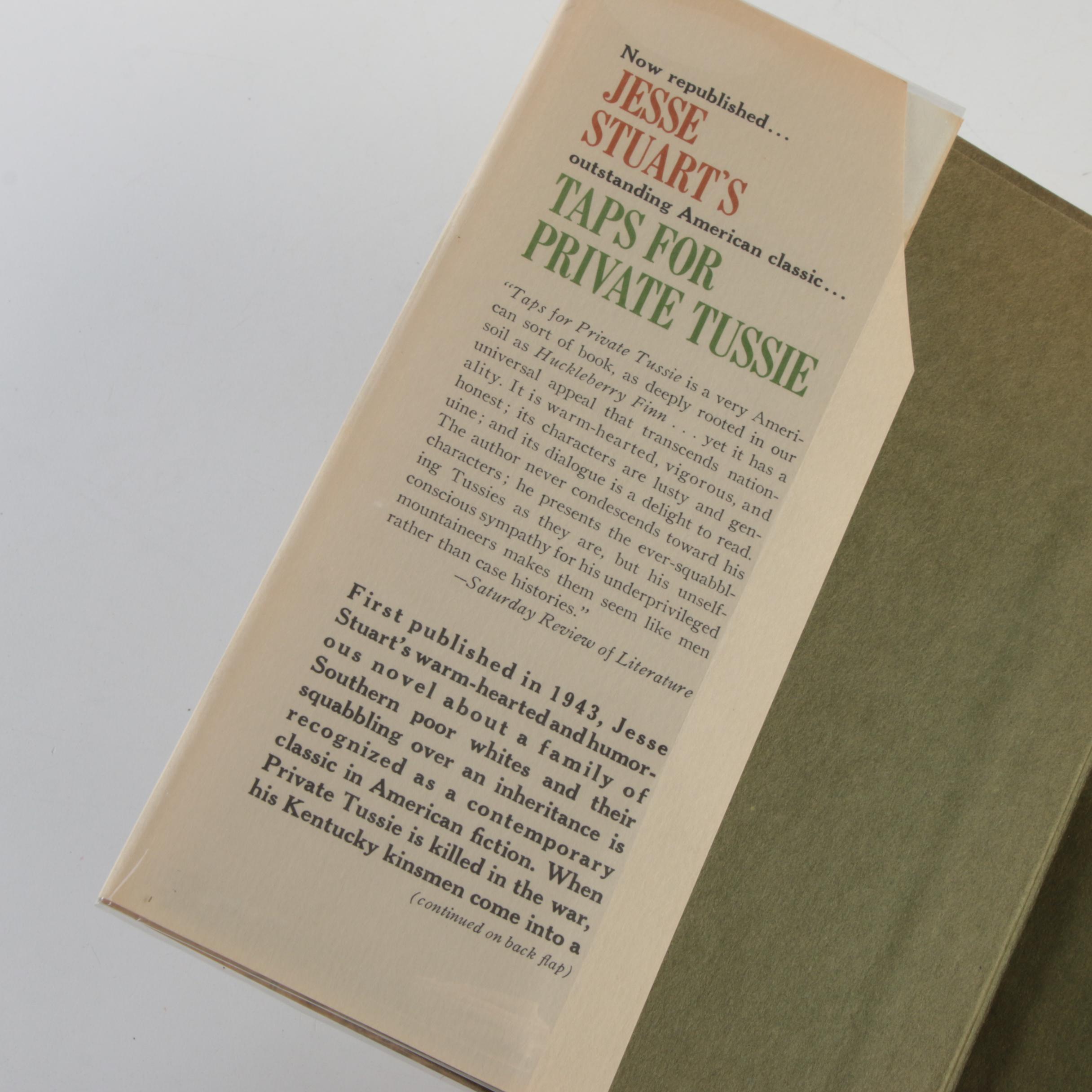 Signed First Edition "Save Every Lamb" by Jesse Stuart and More Fiction Books