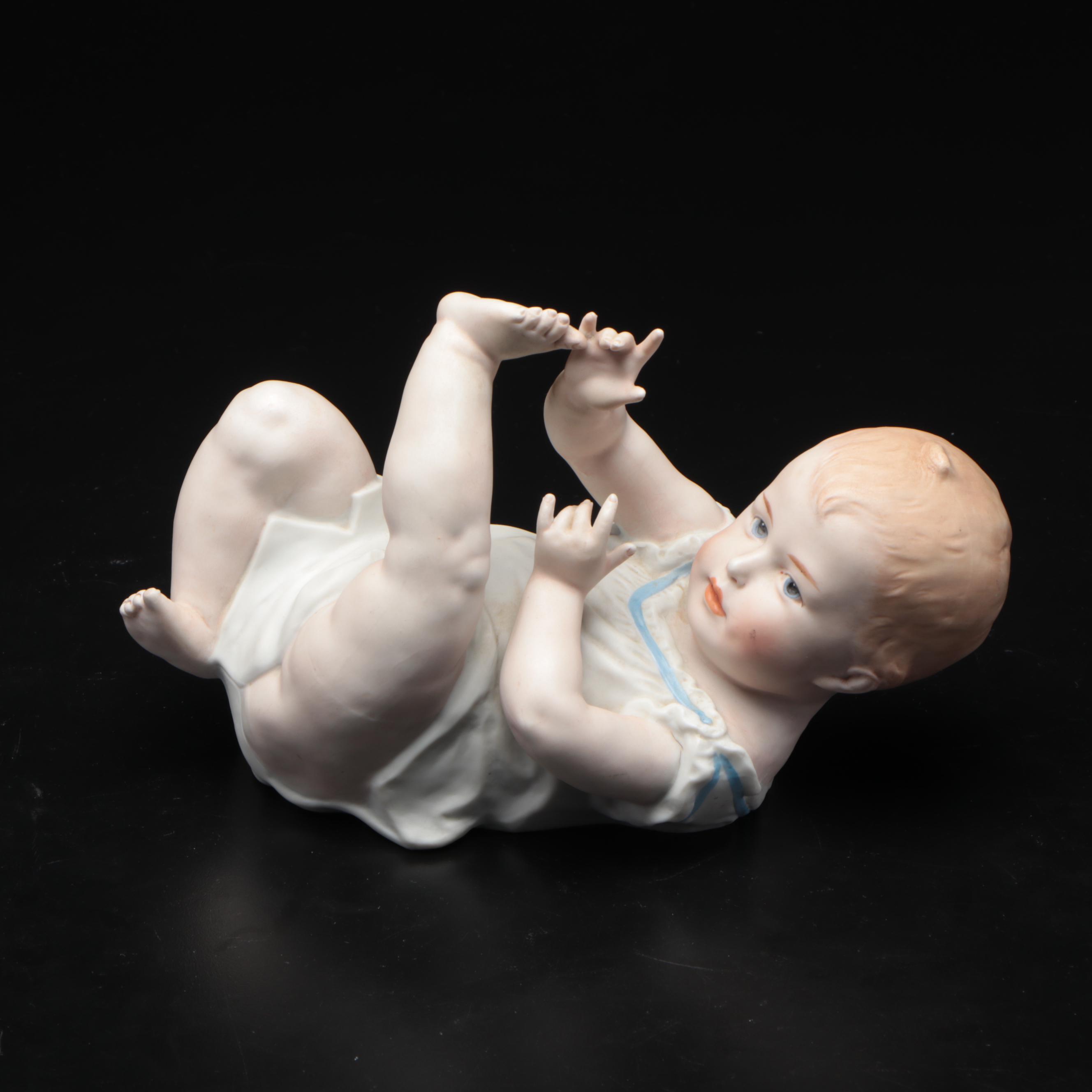 Gebrüder Heubach Bisque Piano Baby