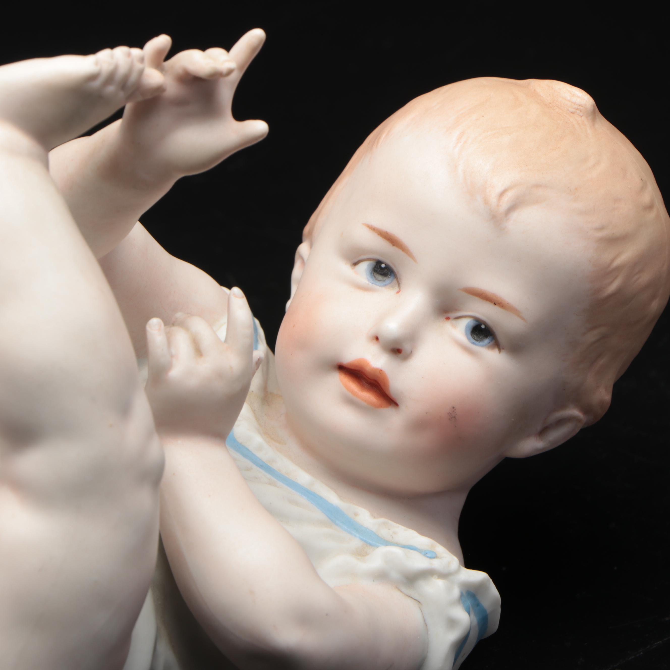 Gebrüder Heubach Bisque Piano Baby