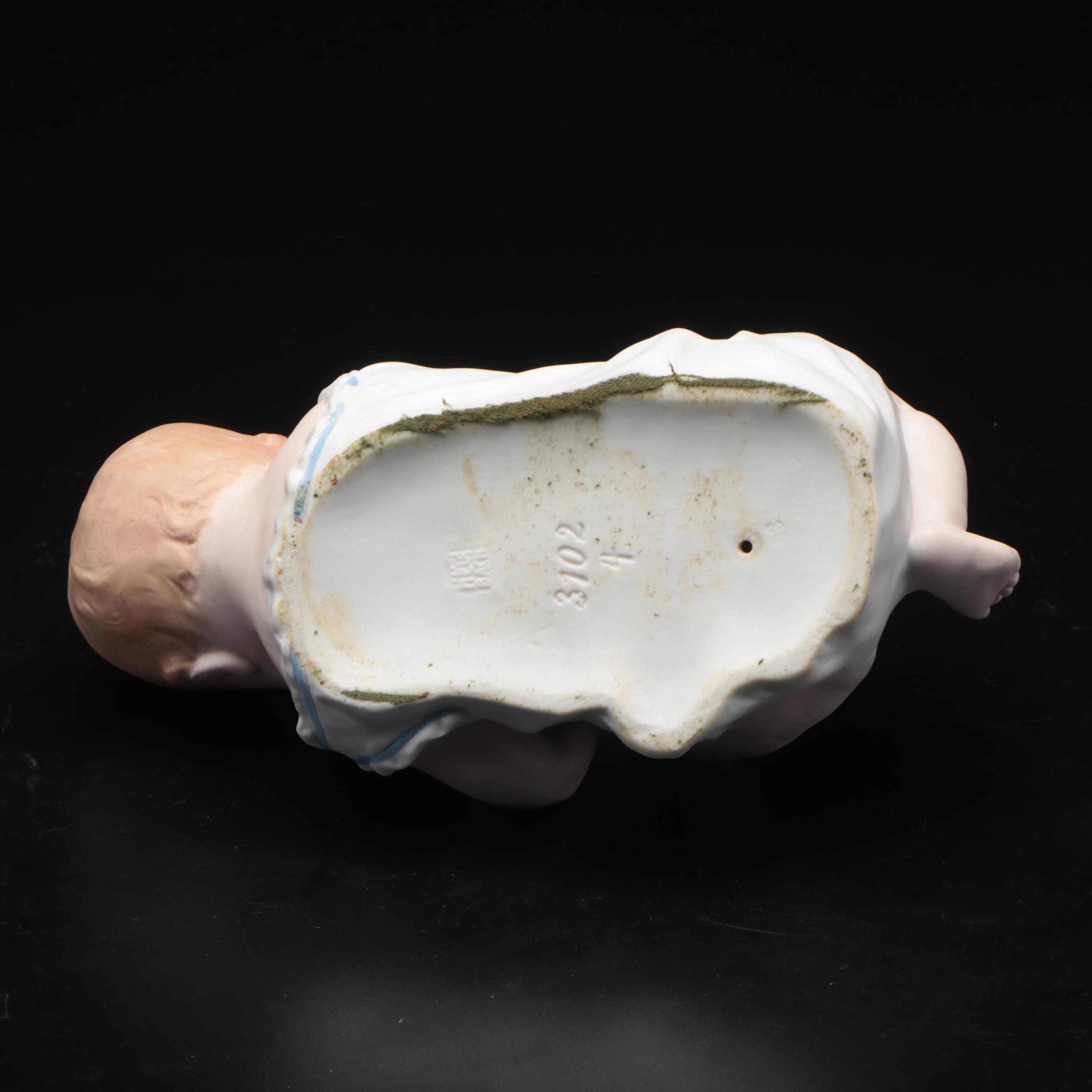 Gebrüder Heubach Bisque Piano Baby