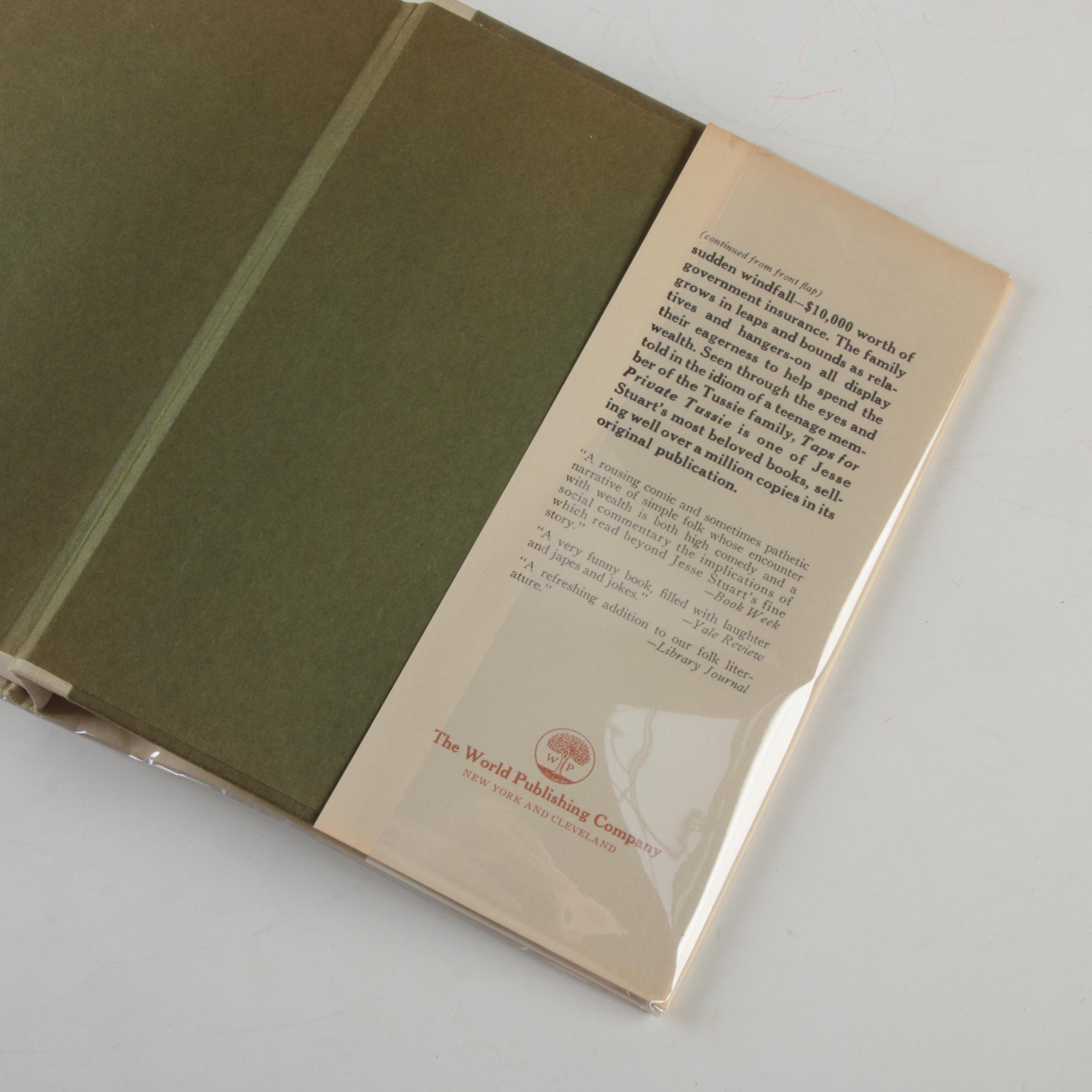 Signed First Edition "Save Every Lamb" by Jesse Stuart and More Fiction Books