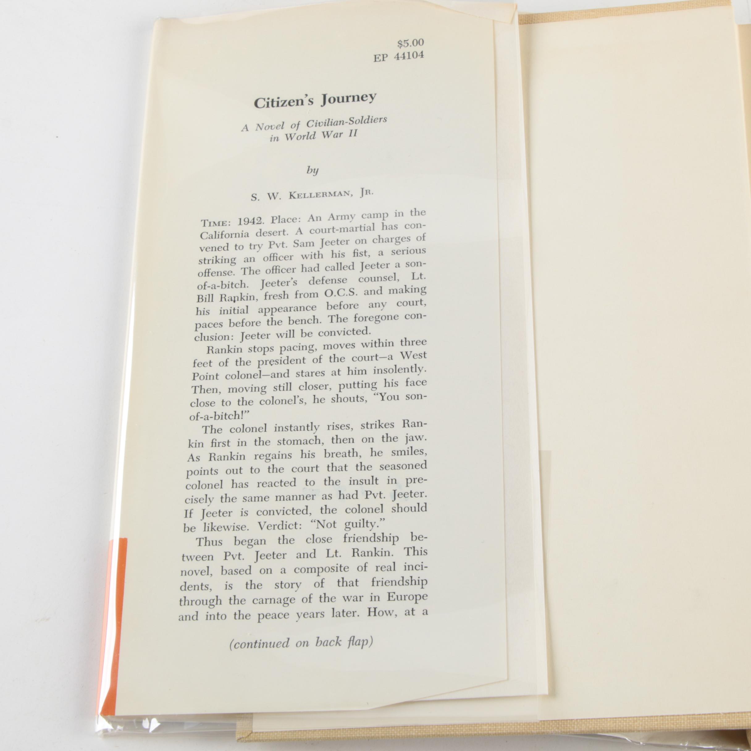 Signed First Edition "Save Every Lamb" by Jesse Stuart and More Fiction Books