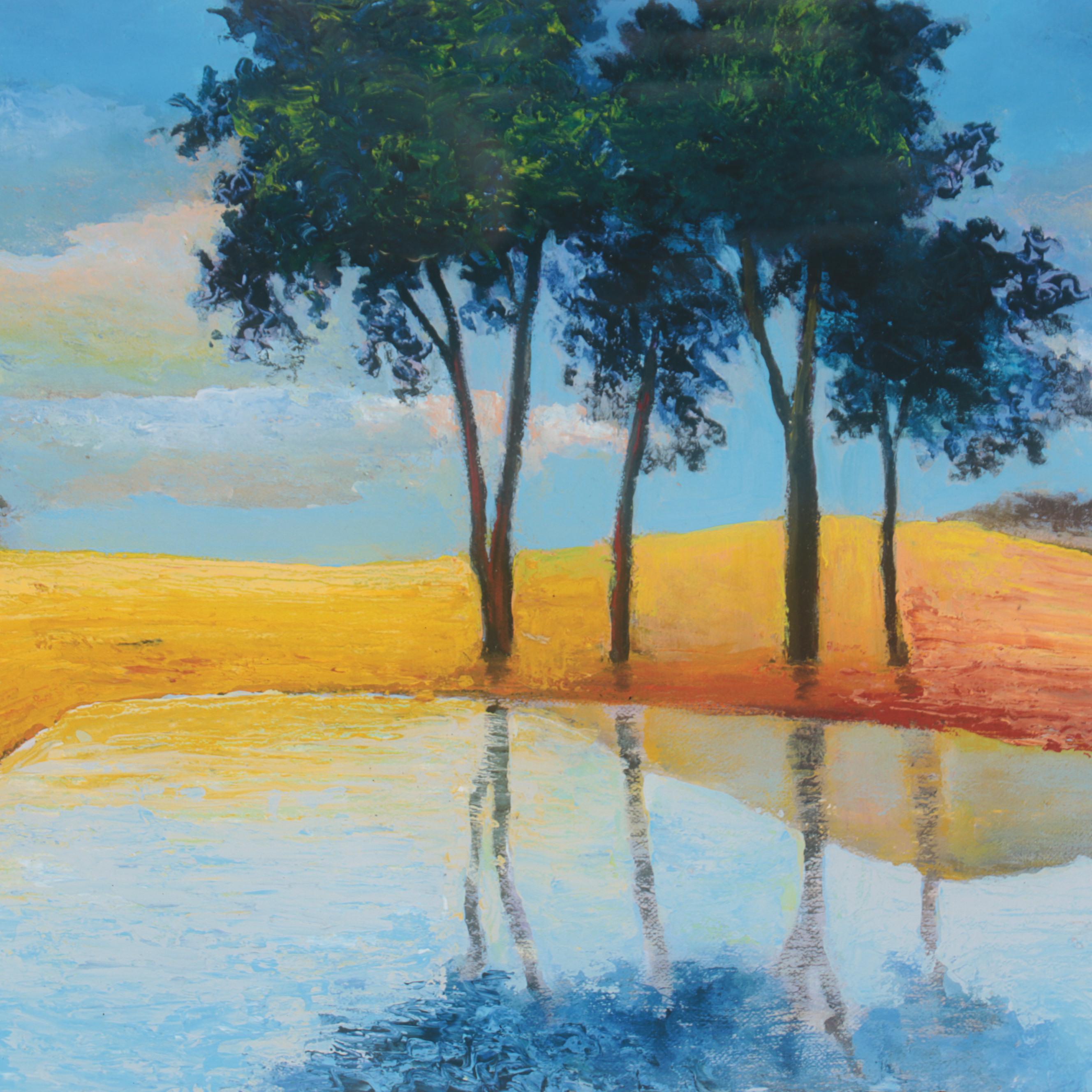 David Najar Giclée "Day to Enjoy," 21st Century