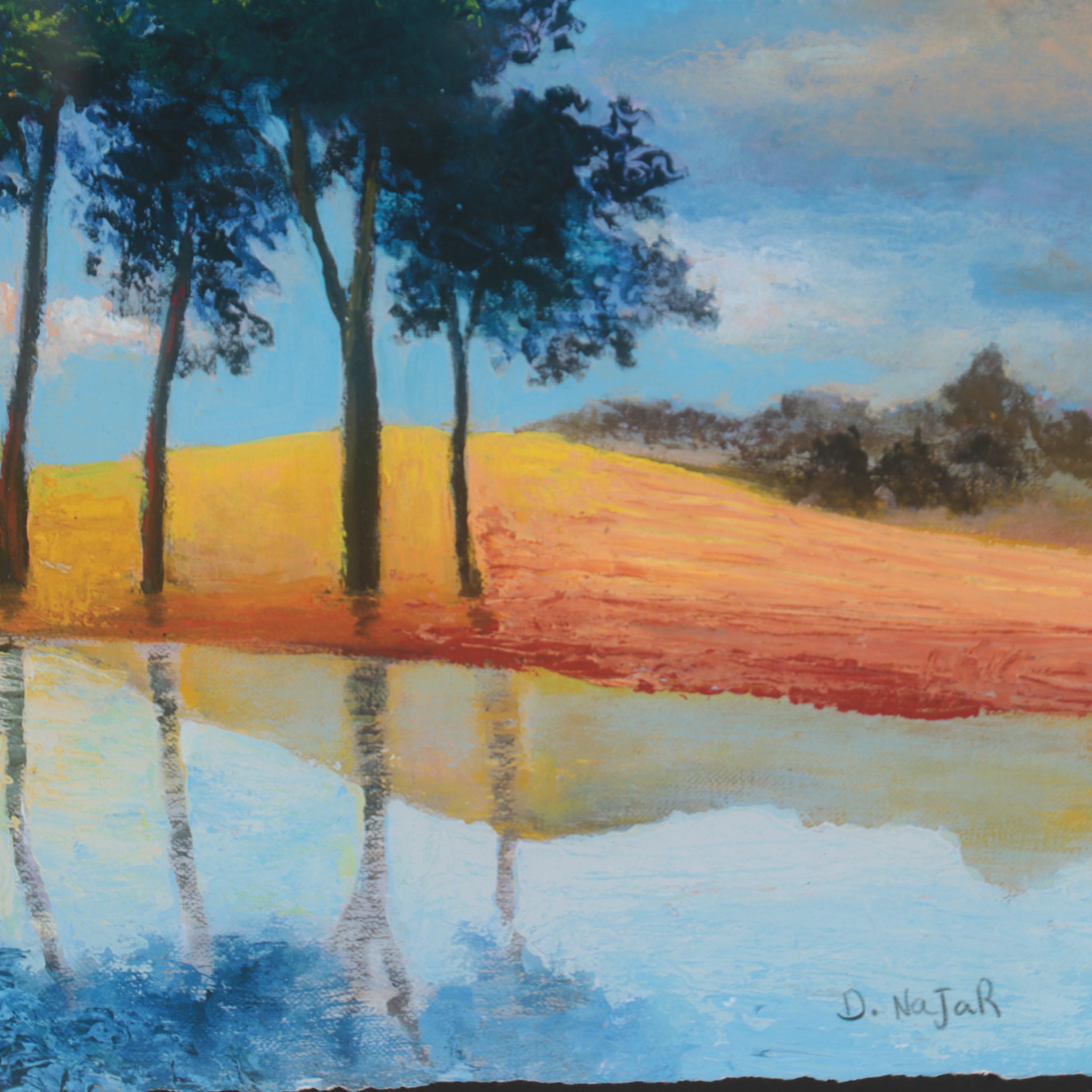 David Najar Giclée "Day to Enjoy," 21st Century