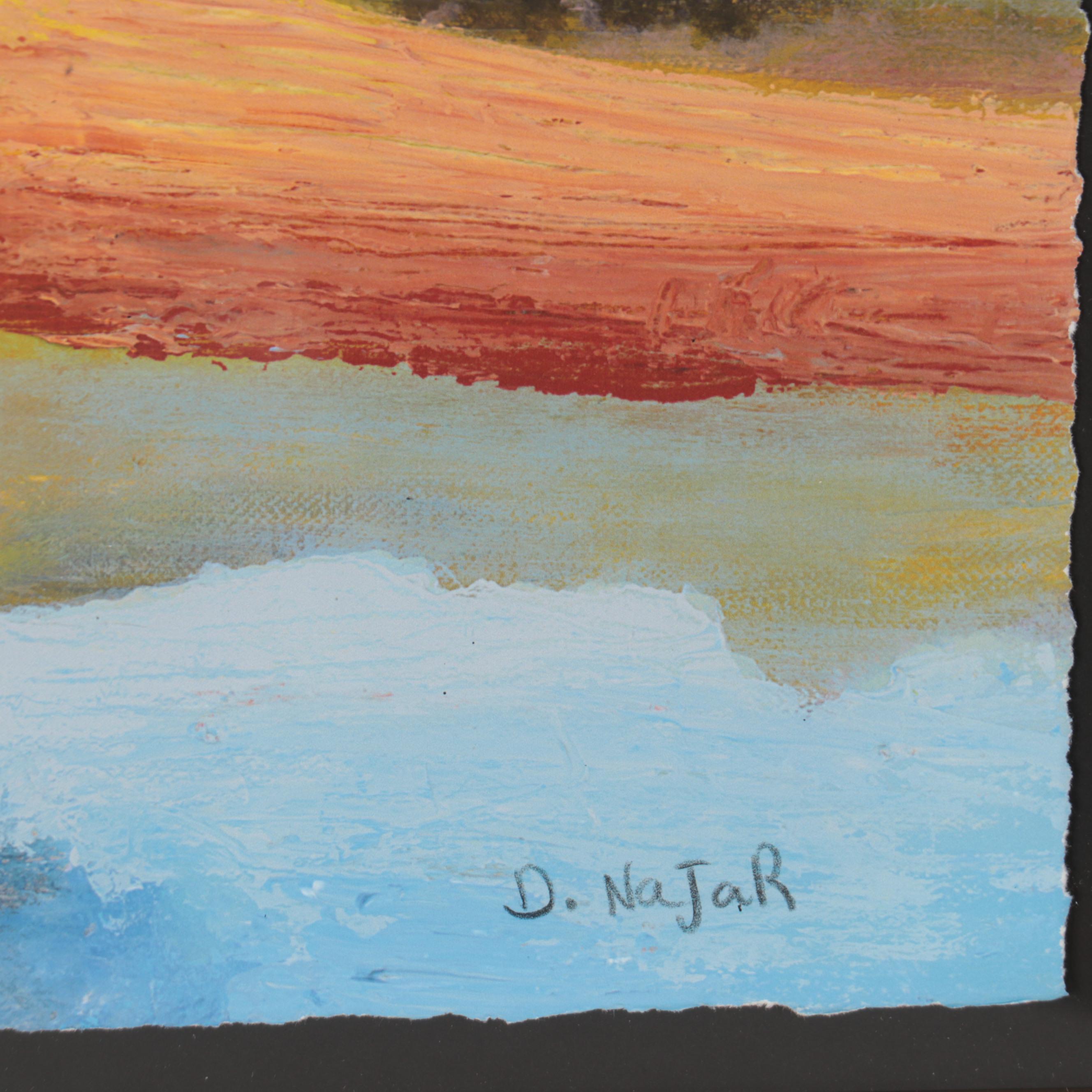 David Najar Giclée "Day to Enjoy," 21st Century