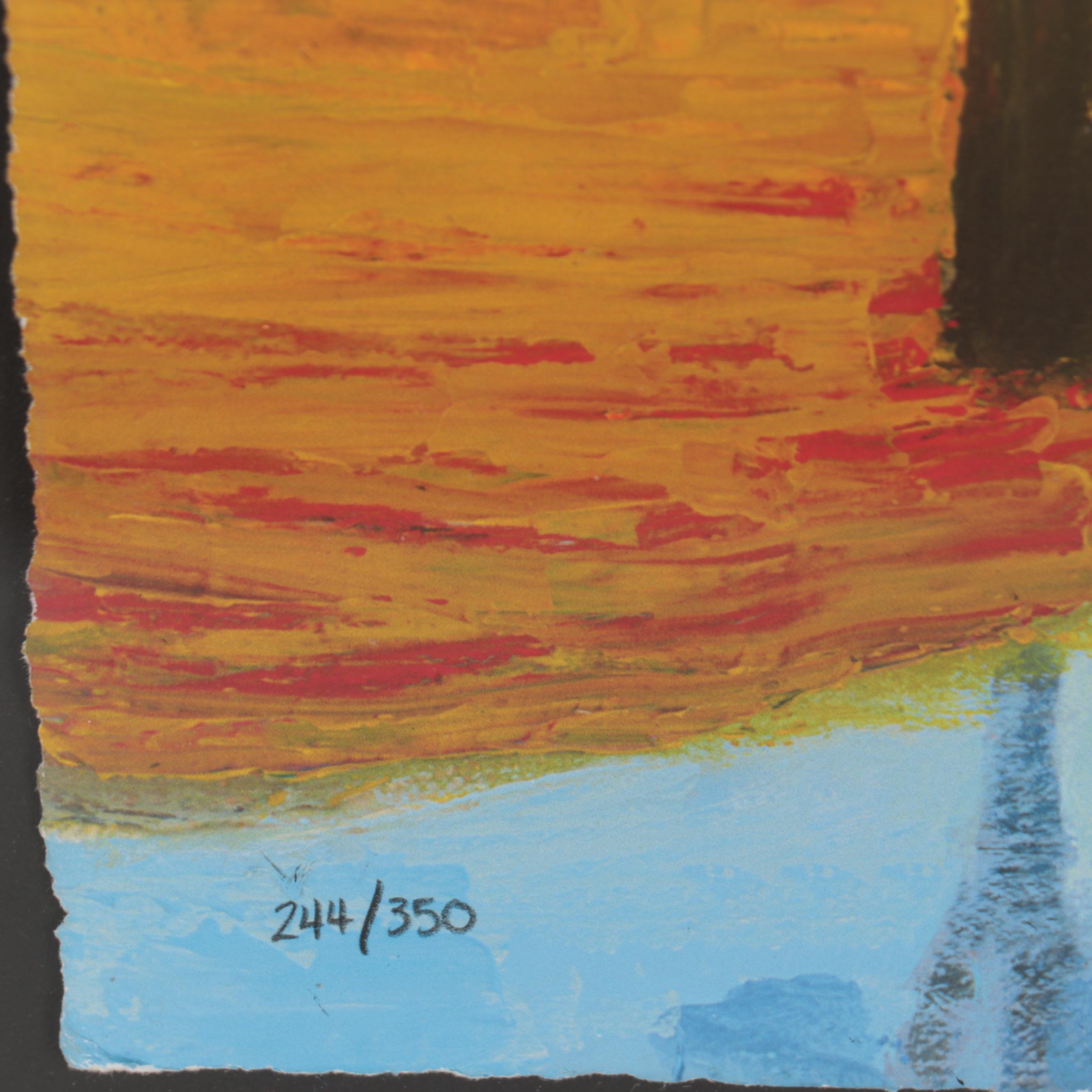 David Najar Giclée "Day to Enjoy," 21st Century