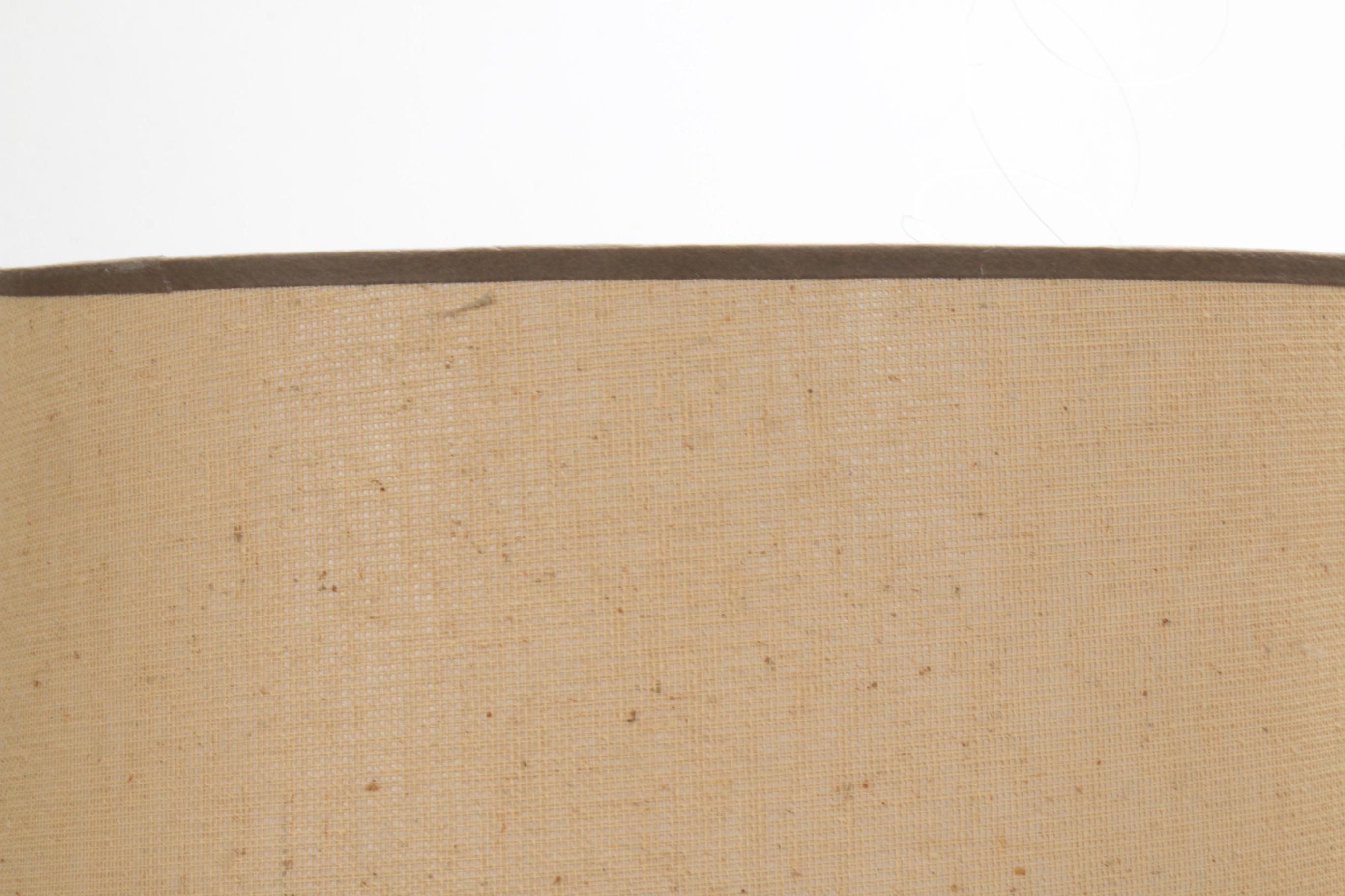 Chalkware Fisherman Table Lamp, Mid-20th Century