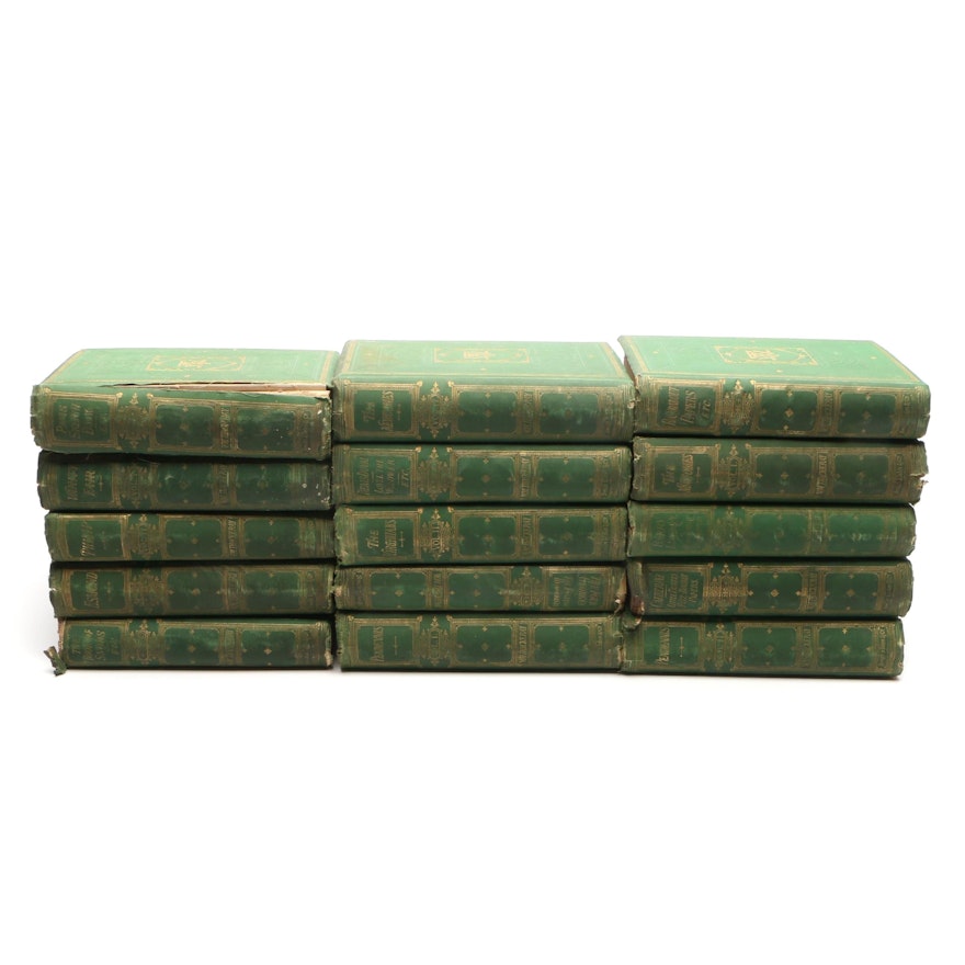 "The Works of William Makepeace Thackeray" Collection, Mid-19th Century