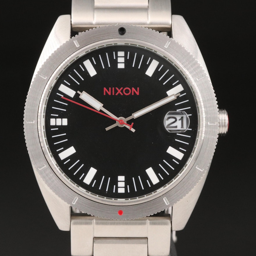 Nixon The Rover SS Stainless Steel Quartz Wristwatch