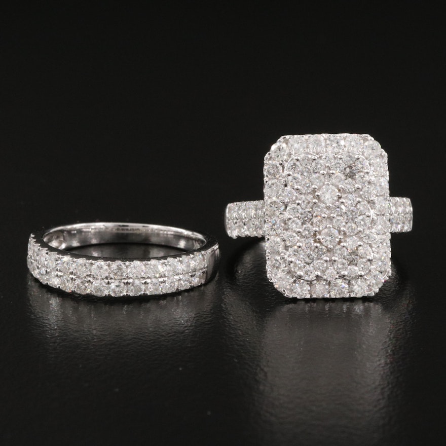 14K 2.72 CTW Diamond Ring Set