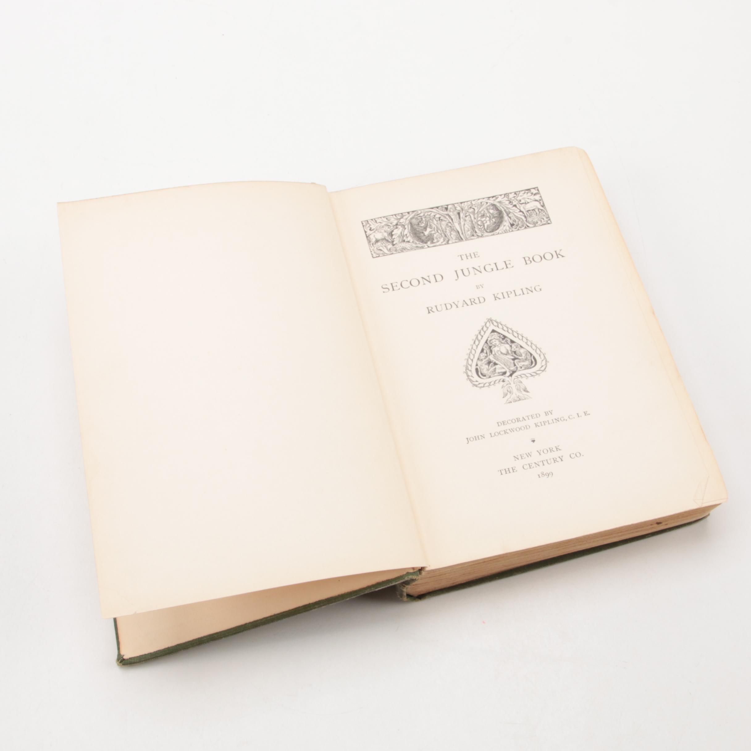 "The Second Jungle Book" by Rudyard Kipling and More Fiction Books