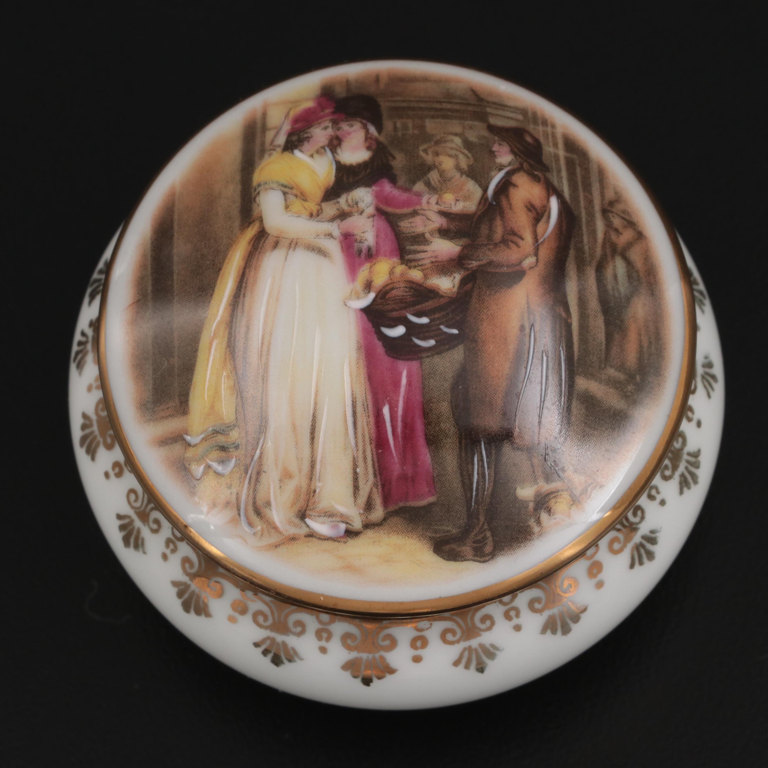 Le Roy Limoges Porcelain Box